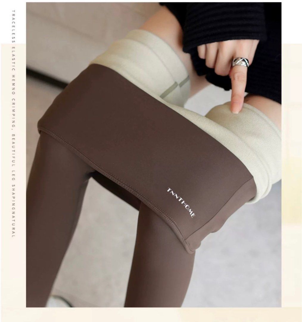 Fleece lined exercise leggings clearance