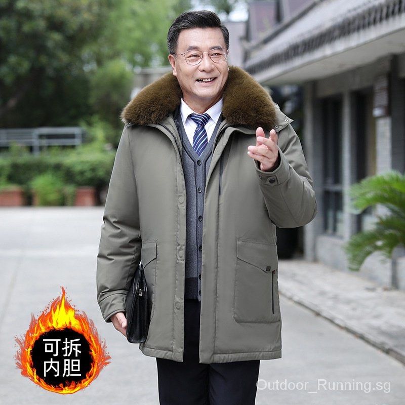 Mens down cheap jacket waterproof