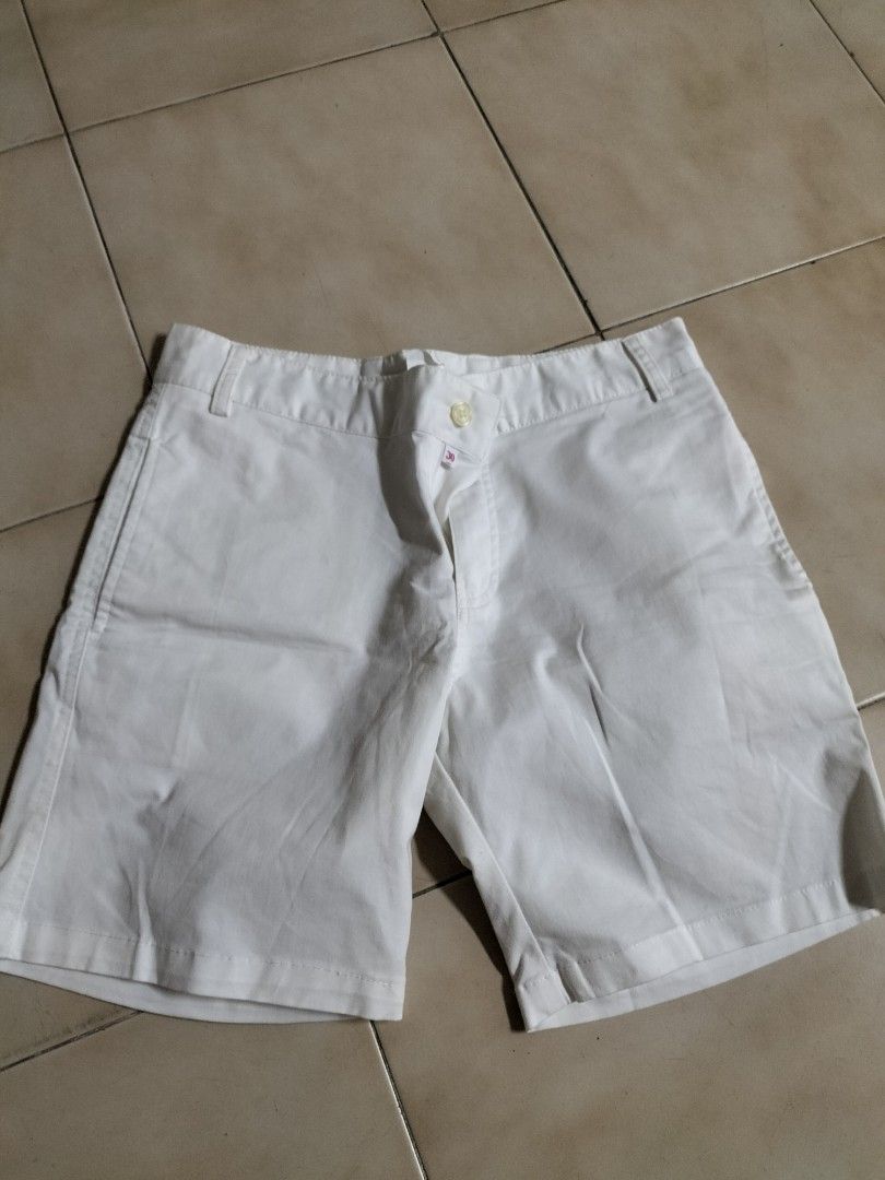 White chino online shorts womens