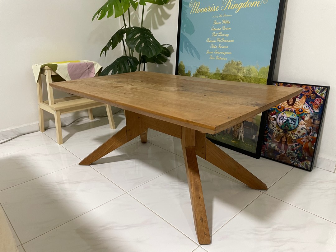 Tilda solid top wood coffee table