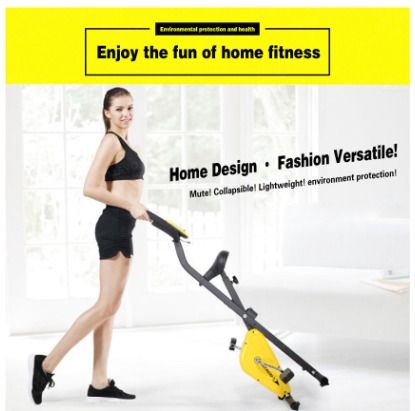 Collapsible indoor bike deals