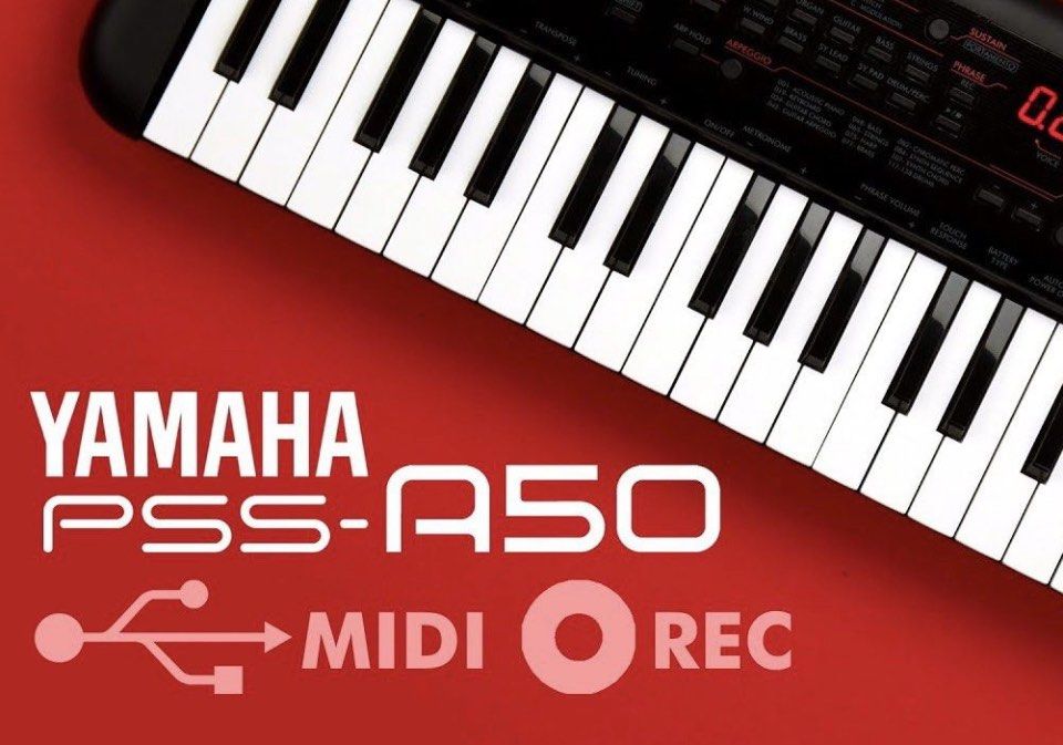 Yamaha PSs A50. Keyboard, 興趣及遊戲, 音樂、樂器& 配件, 樂器