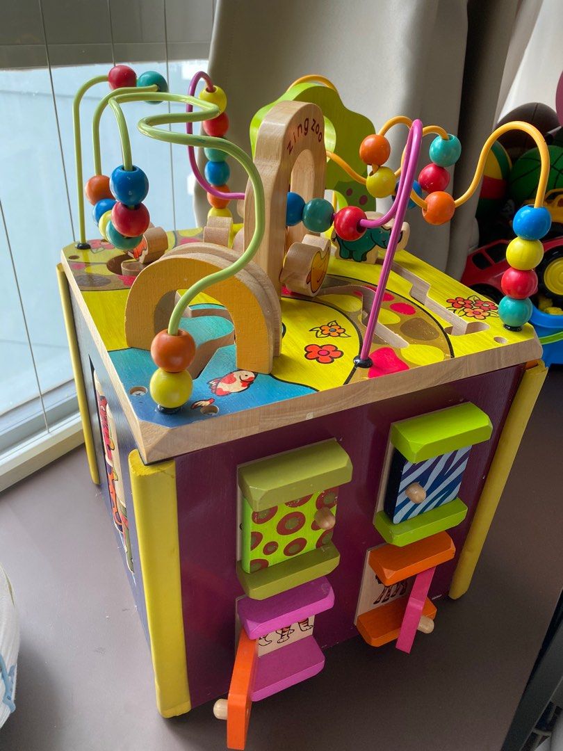 Zany zoo play cube sales