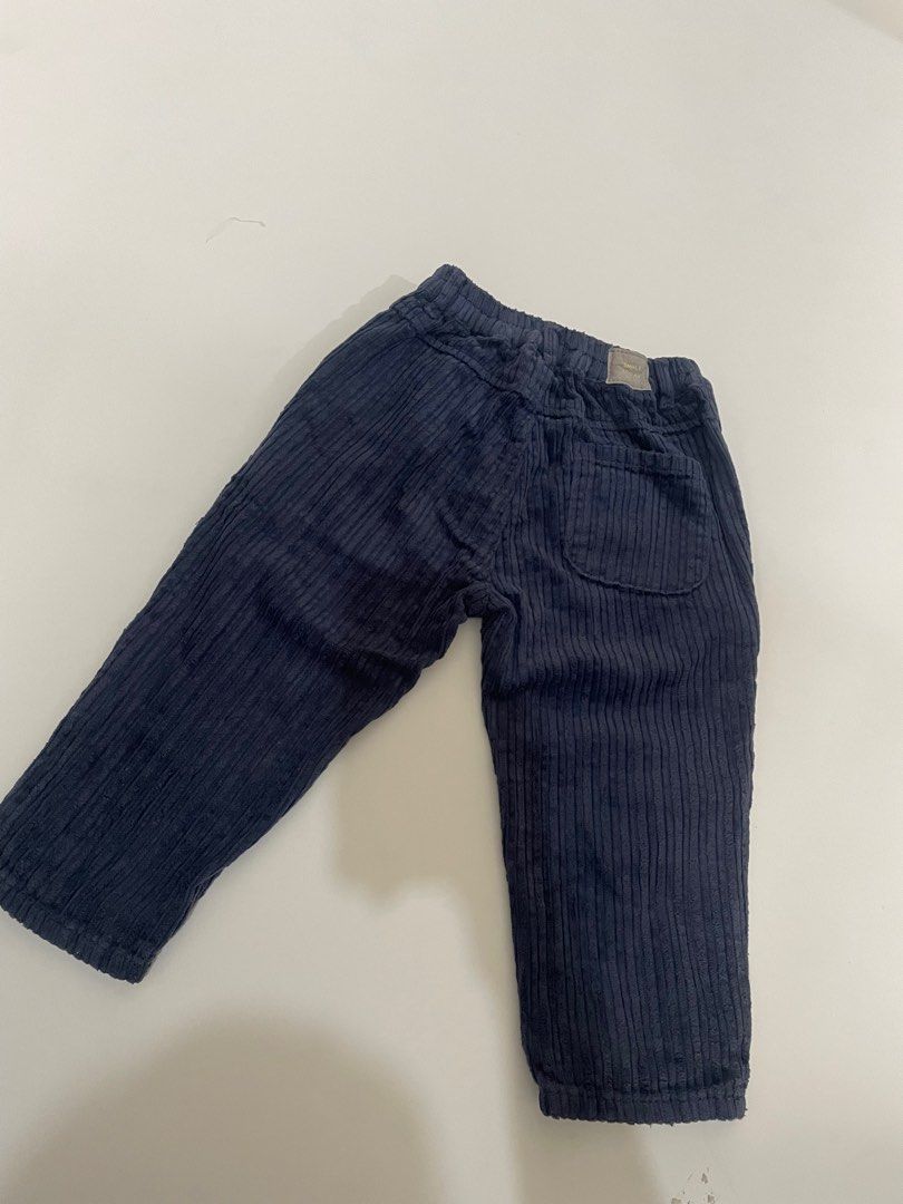Zara Baby Corduroy Pants, Bayi & Anak, Baju Anak Lakilaki, 1 hingga 3 tahun di Carousell