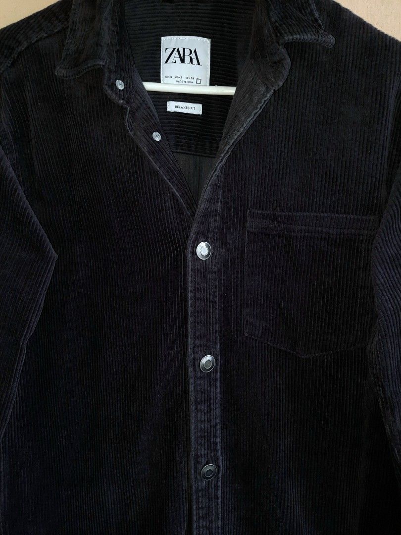 Zara Corduroy Shirt-Bust 48