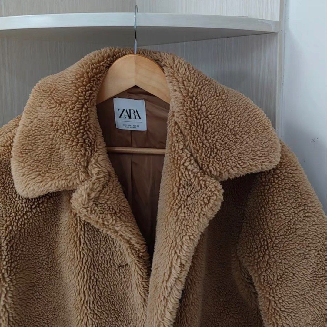 Zara teddy 2025 bear coats