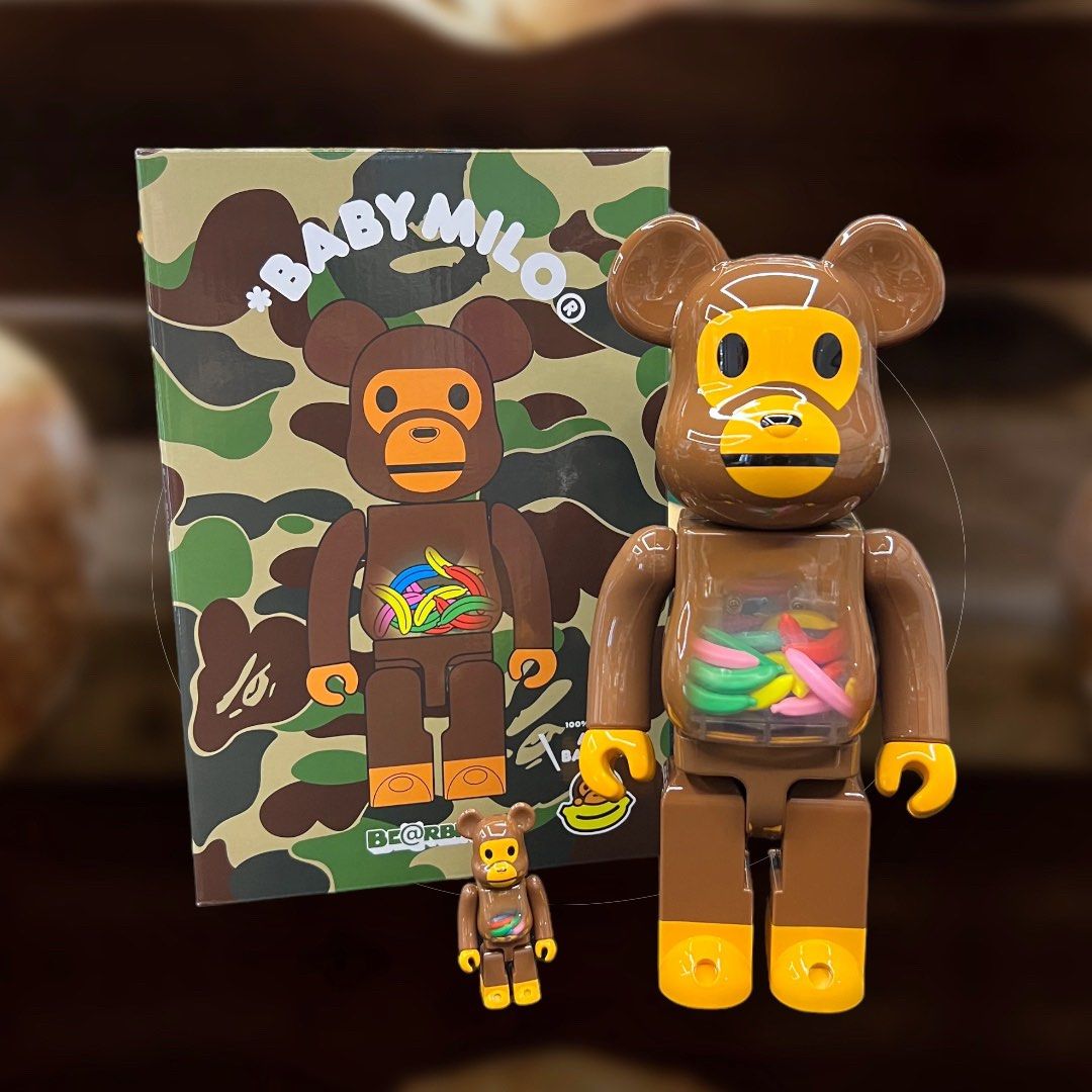 BE@RBRICK BABY MILO(R) AND BANANA 400％-