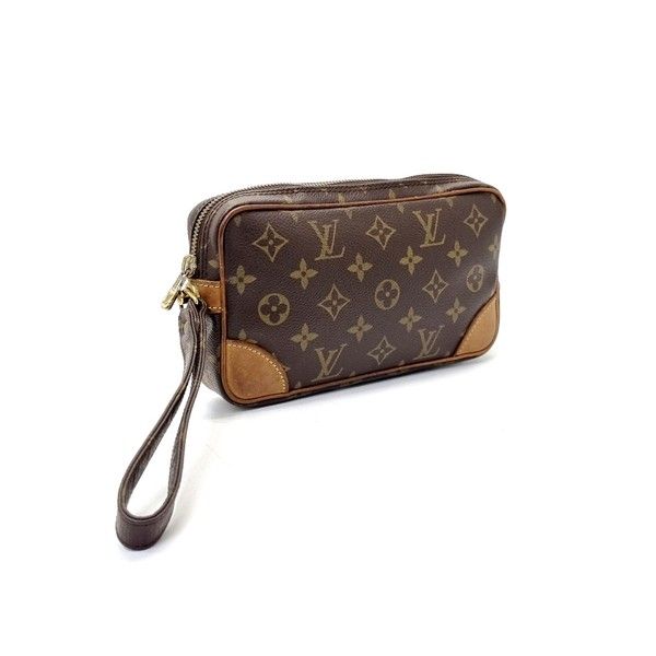 Marly Dragonne PM, Used & Preloved Louis Vuitton Pouch/Pochette, LXR  Canada, Brown