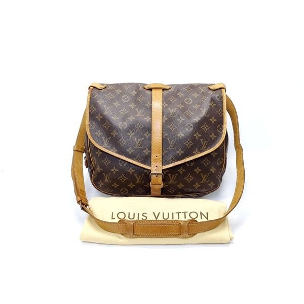 Louis Vuitton Sling Bag Saumur 35, Luxury, Bags & Wallets on Carousell