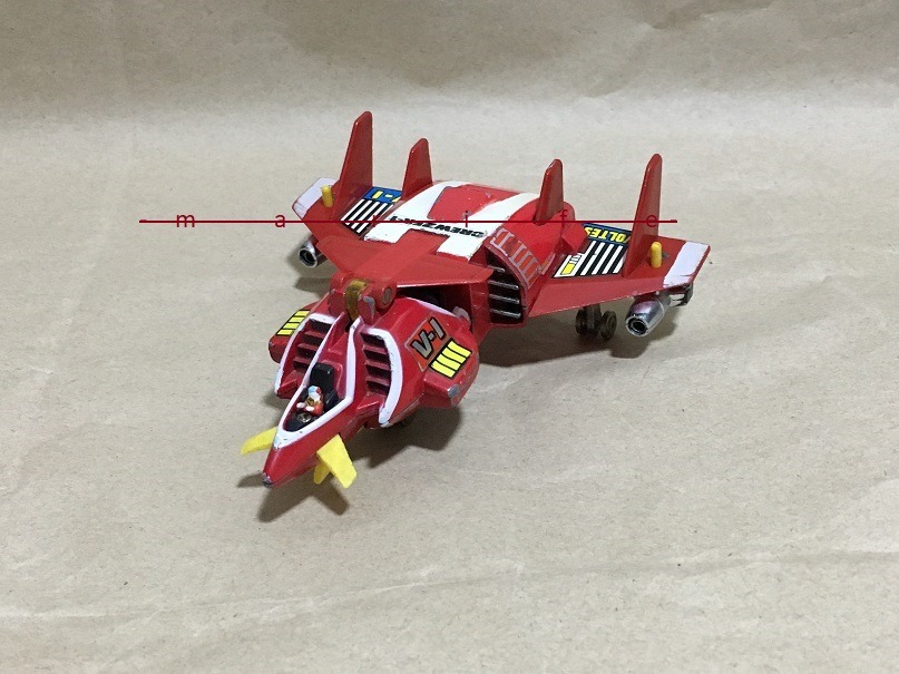1977 Voltes V volt Crewzer DX part popy japan godaikin robot VT