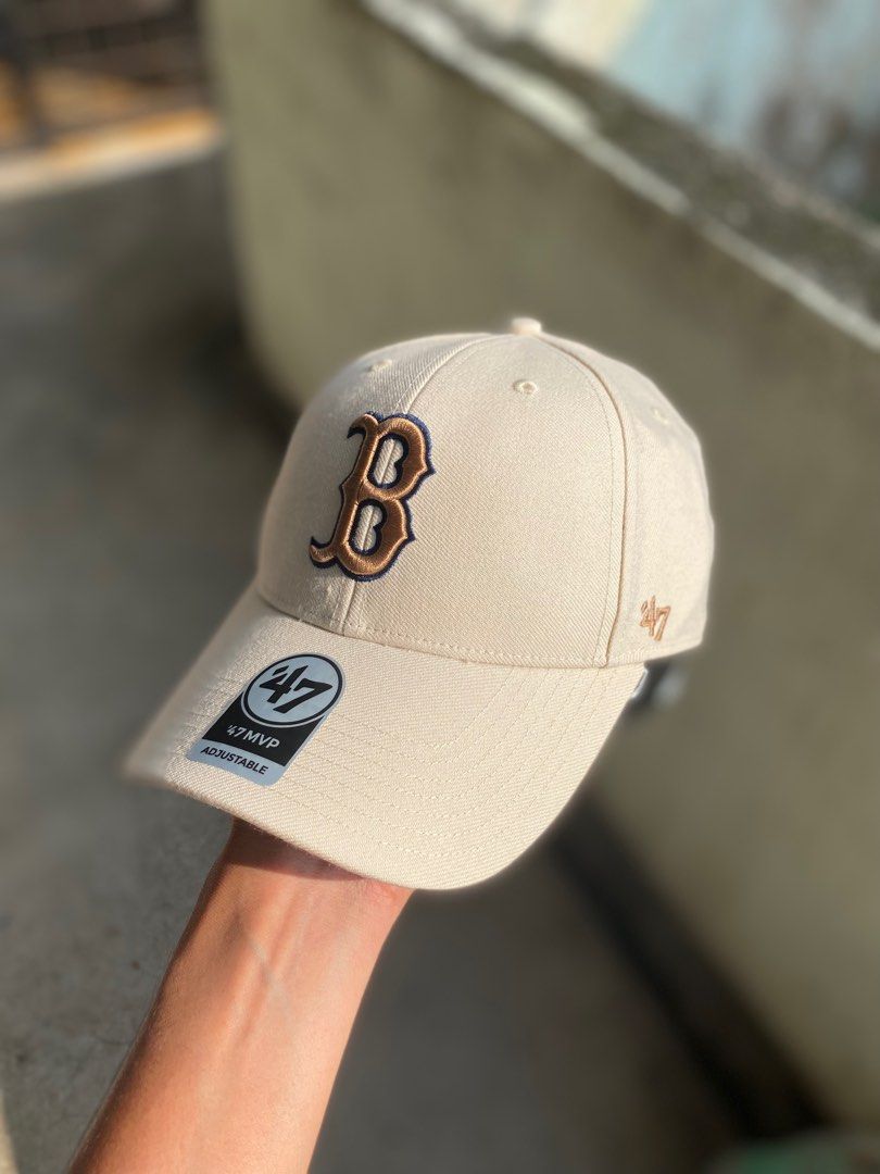 Khaki red hot sale sox hat