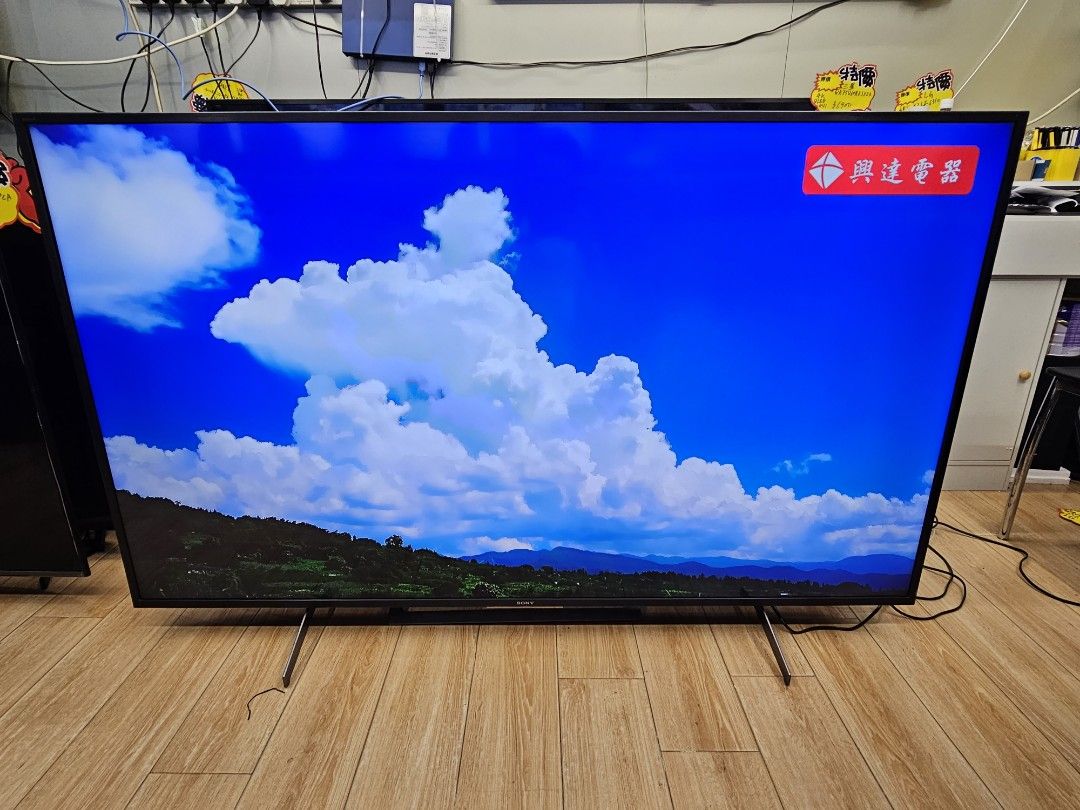 65吋電視Sony 4K Android TV 65X8000G, 家庭電器, 電視& 其他娛樂