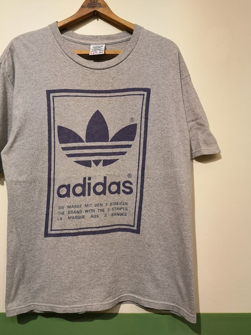 Vintage adidas ringer t shirt top