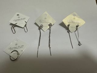 韓國耳夾式耳環