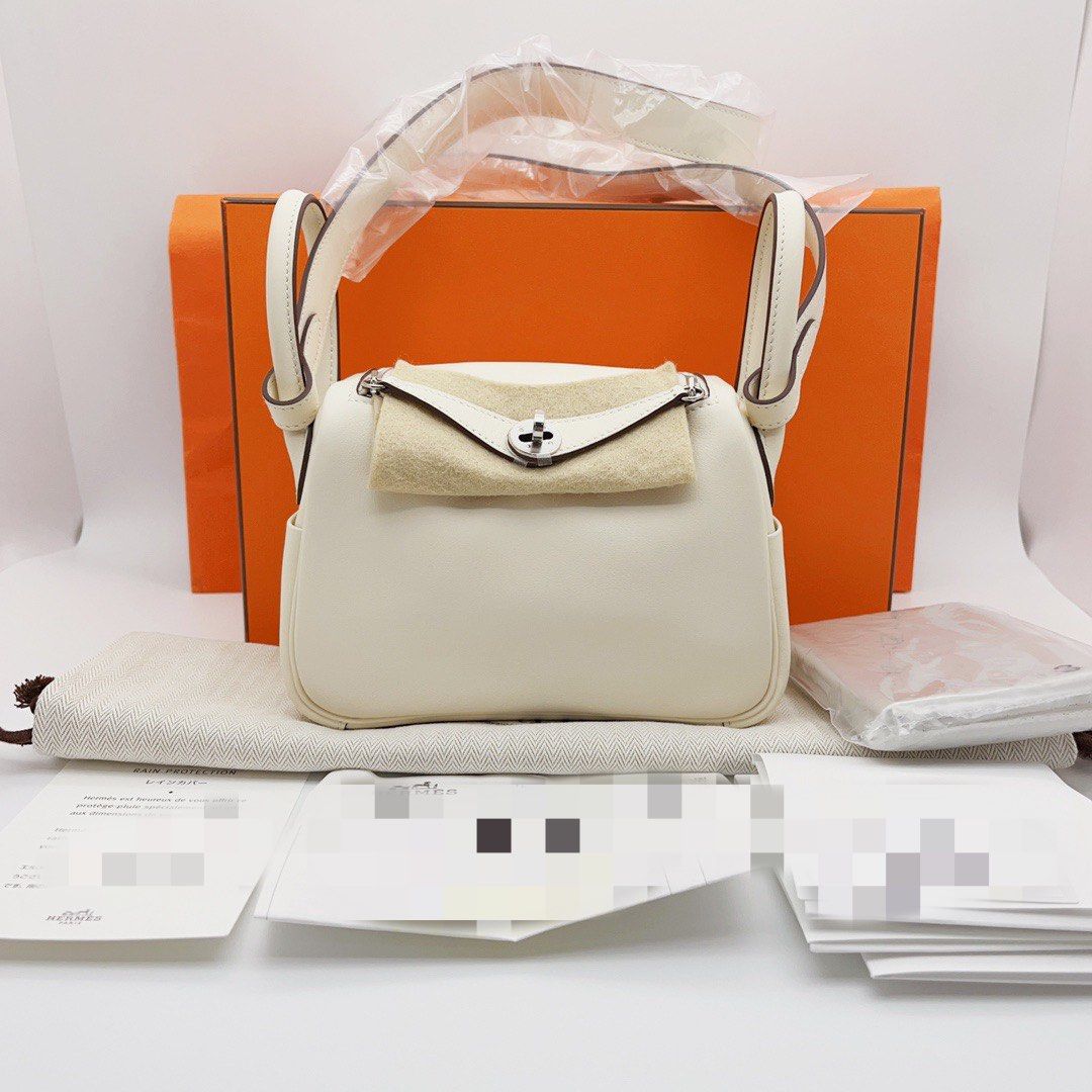 Hermes Lindy 26 - Rouge Grenat, Luxury, Bags & Wallets on Carousell