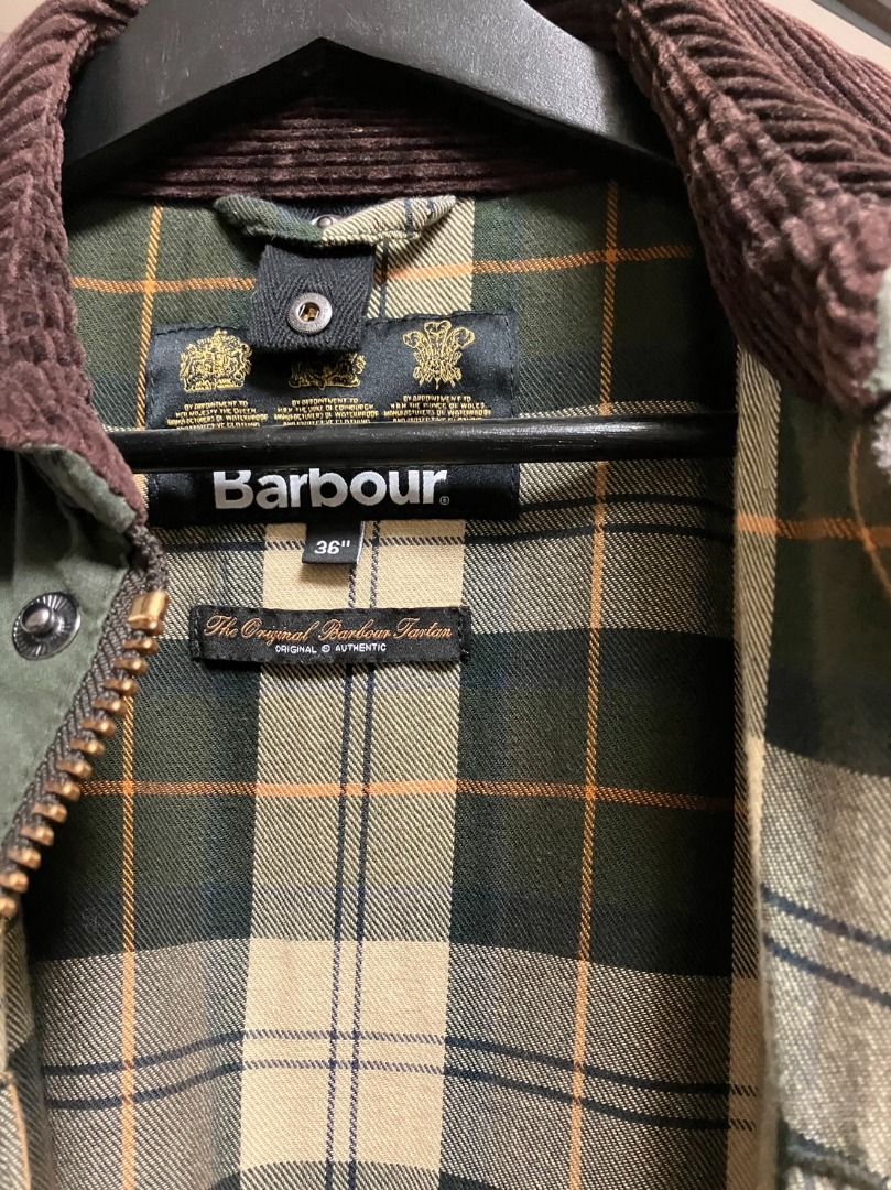 台灣專櫃公司貨全新Barbour Washed Bedale SL 水洗油布夾克原價15600元