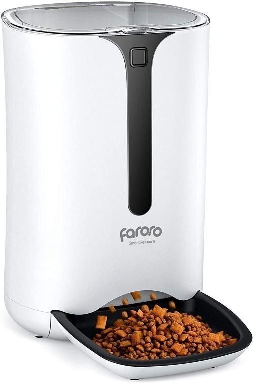 Rabbit food dispenser timer top
