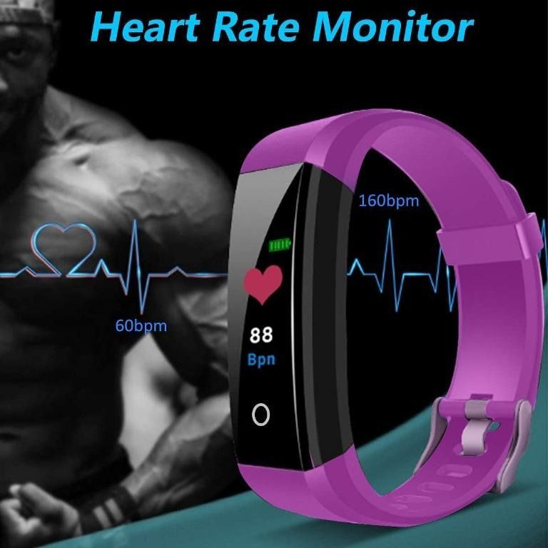 Men's fitness watch with heart rate monitor best sale