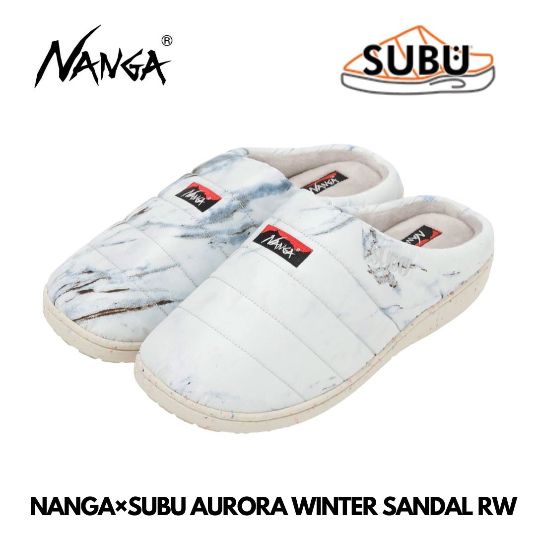 🇯🇵日本代購NANGA x SUBU AURORA WINTER SANDAL RW Nanga拖鞋, 運動