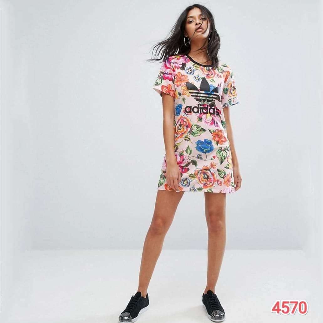 Adidas floralita dress sales