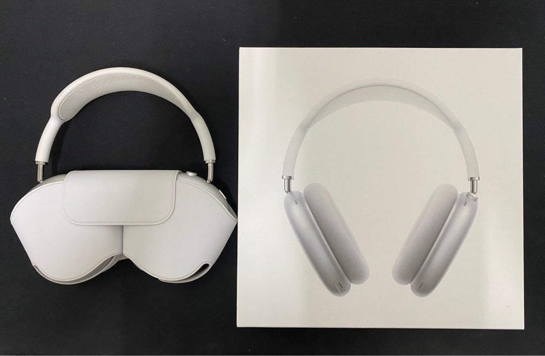 週間売れ筋 AirPods Max Silver with White Headband ヘッドフォン ...