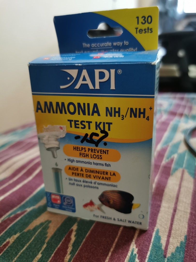 API Ammonia Test Kit, Pet Supplies, Homes & Other Pet Accessories on