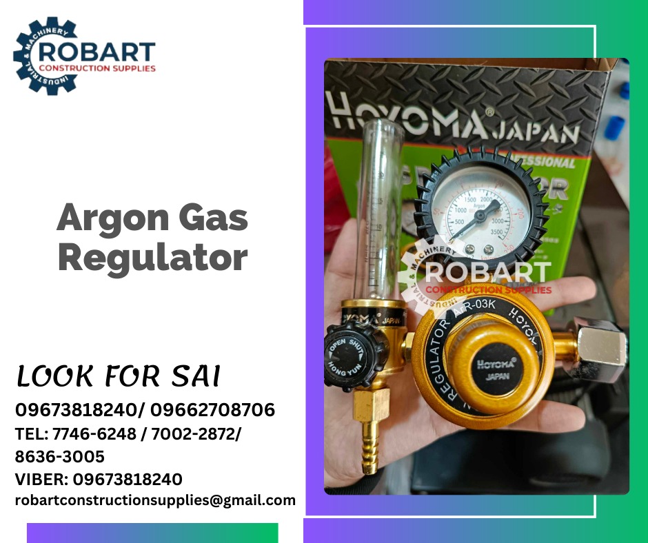 Argon Gas Regulator, Commercial & Industrial, Construction Tools