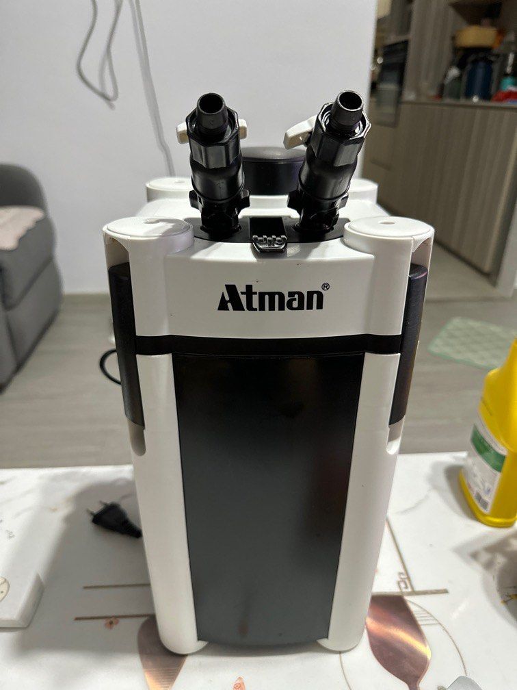 Atman Aquarium Canister Filter, Pet Supplies, Homes & Other Pet ...