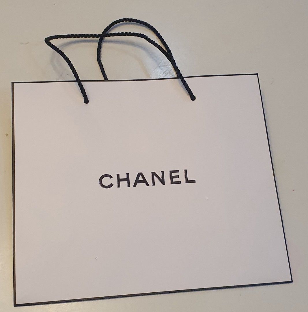 Chanel Paper Bag (Big), Luxury, Bags & Wallets on Carousell