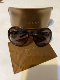 Authentic Gucci Bamboo Crystal GG 3069/S shades sunglasses womens