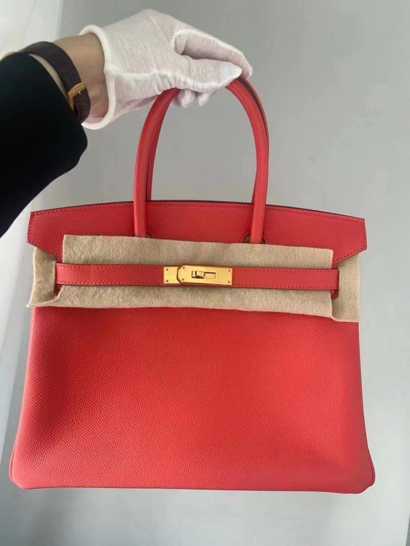 Receipt* LIke New Birkin 30 Togo Leather with SHW, Luxury, Bags & Wallets  on Carousell