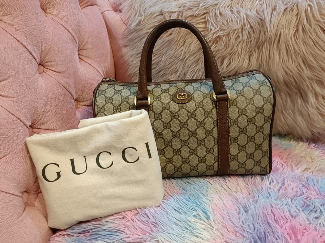 Gucci Boston speedy 30, Luxury, Bags & Wallets on Carousell