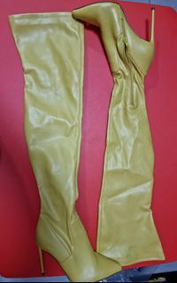 Authentic Steve Madden Stiletto Thigh High Boots