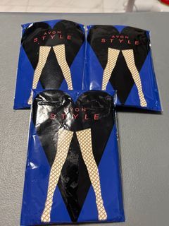Avon style gatsby panty stockings net nude M to L