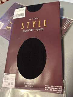 Avon Style support tights panty stockings size L to 2L