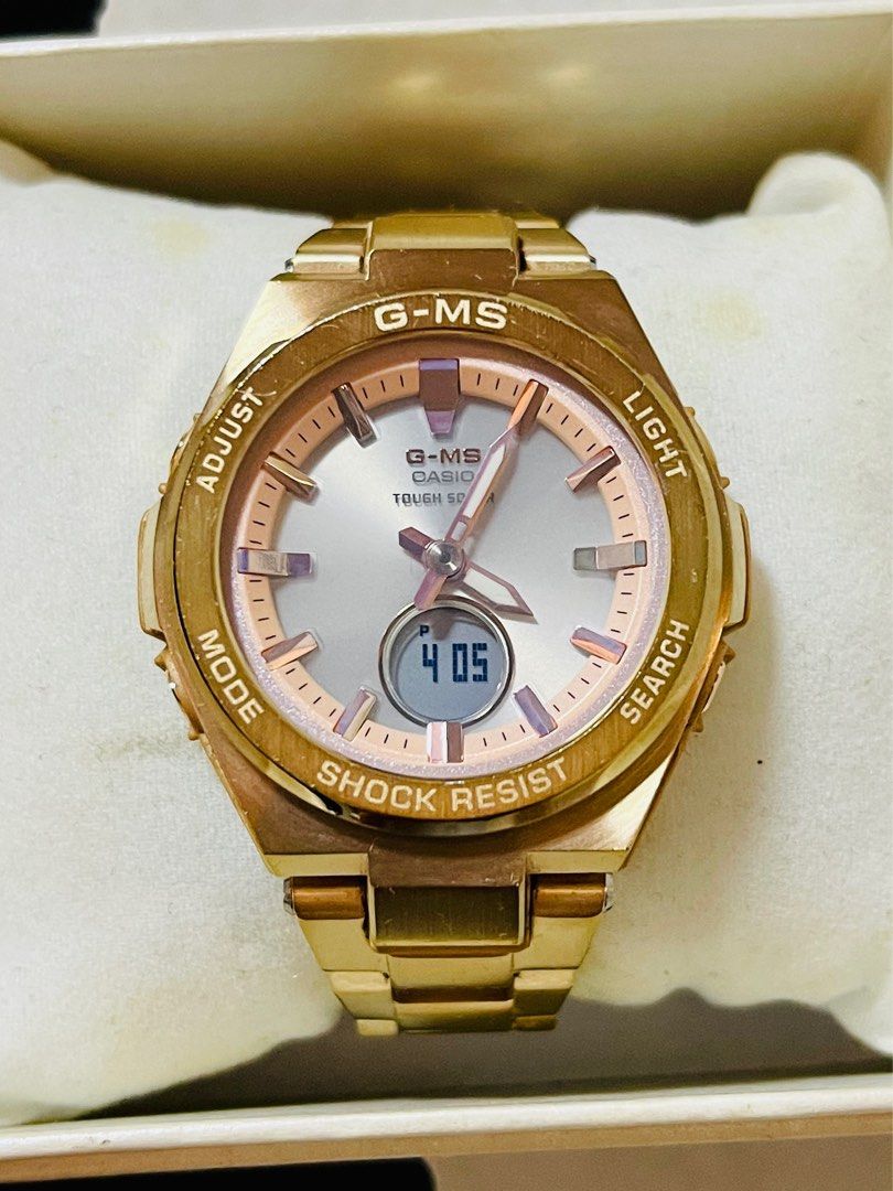 BABY G MSG S200DG PINK GOLD