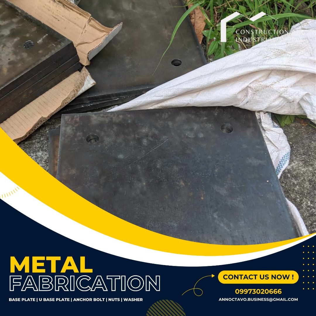 Base Plates | Construction | Steel Structure | Architectural Design ...