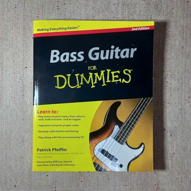 Bass Guitar for Dummies, Buku & Alat Tulis, Buku di Carousell