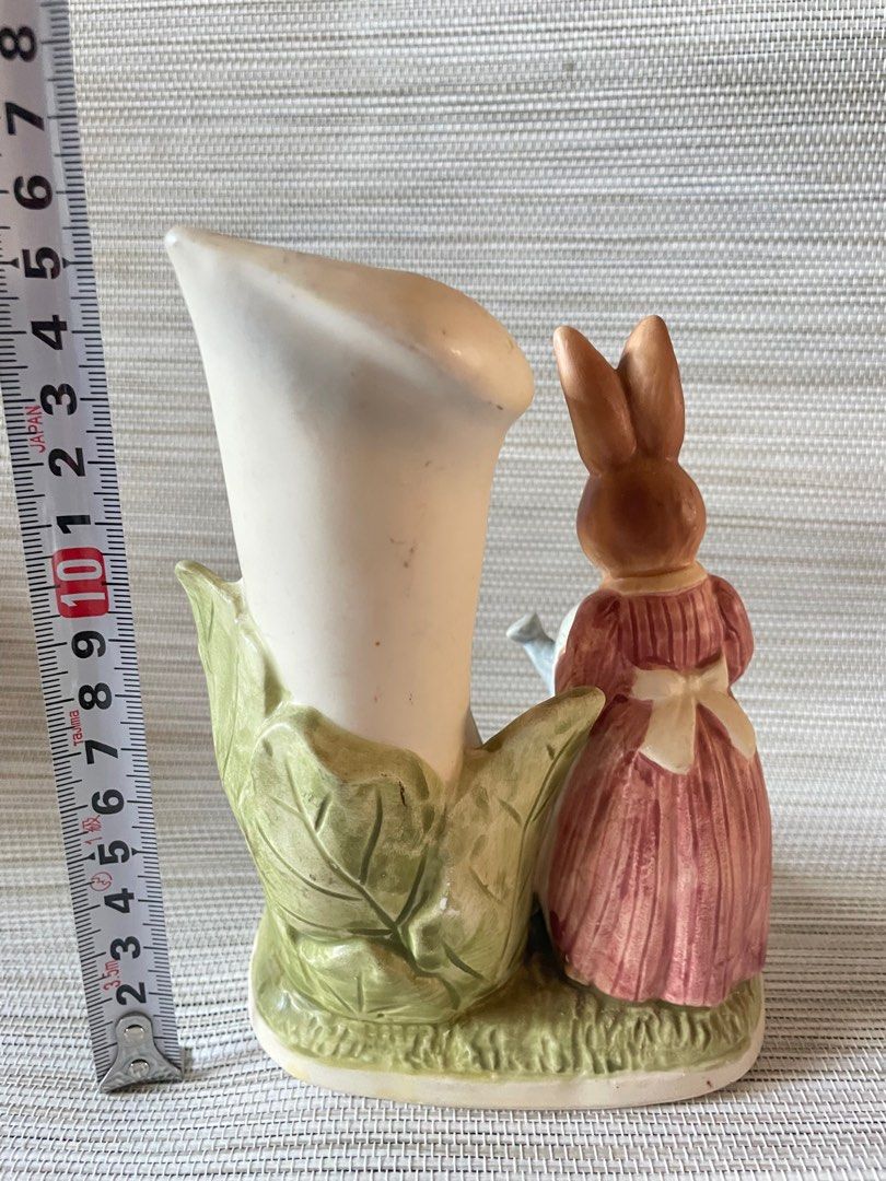 Peter Rabbit Vases Beatrix Potter Peter Rabbit Figurine Vase Decor, Furniture & Home ...