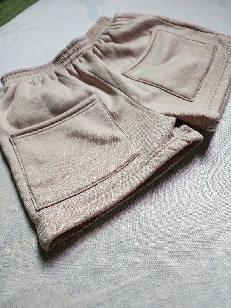 CLUBROOM Beige Everyday Shorts