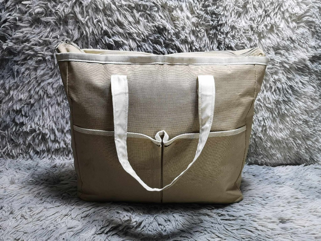 Insulated tote bag with zipper hot sale