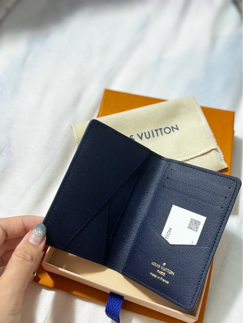 Authentic Brand New Louis Vuitton Pocket Organiser Taiga Leather M32912,  Luxury on Carousell
