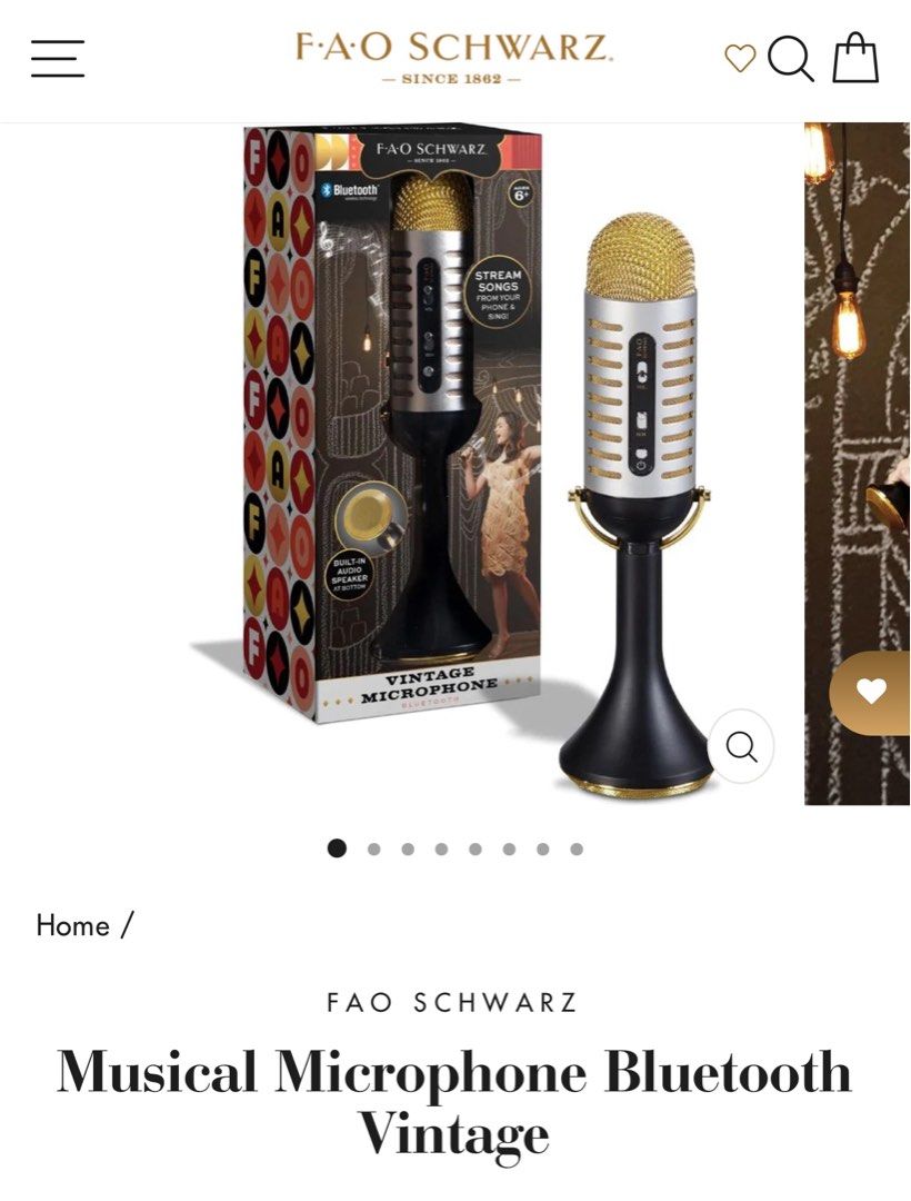 Fao schwarz bluetooth store microphone