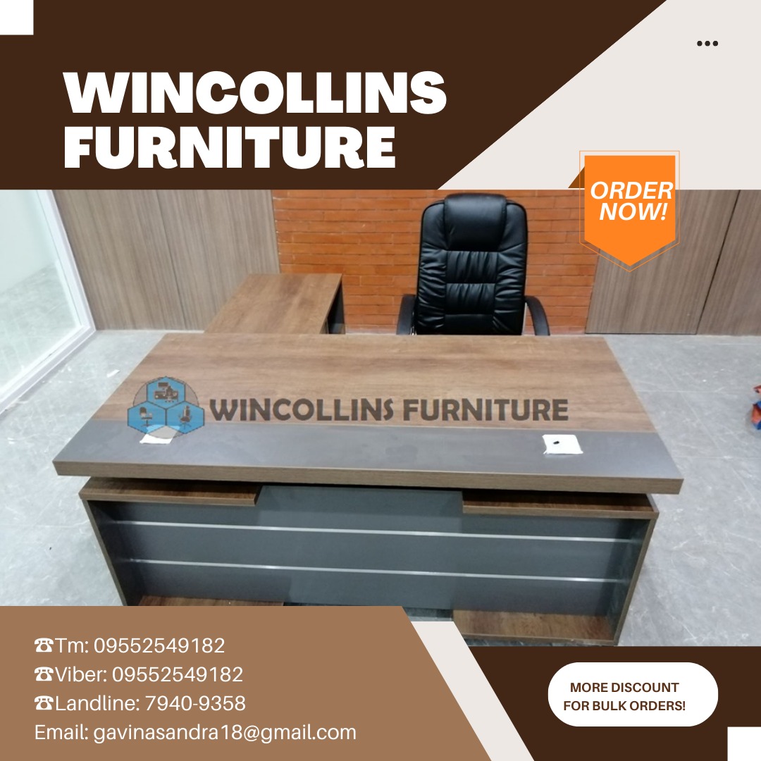 Brand New Executive Table, Boss Table, Manager Table Customize/Ready