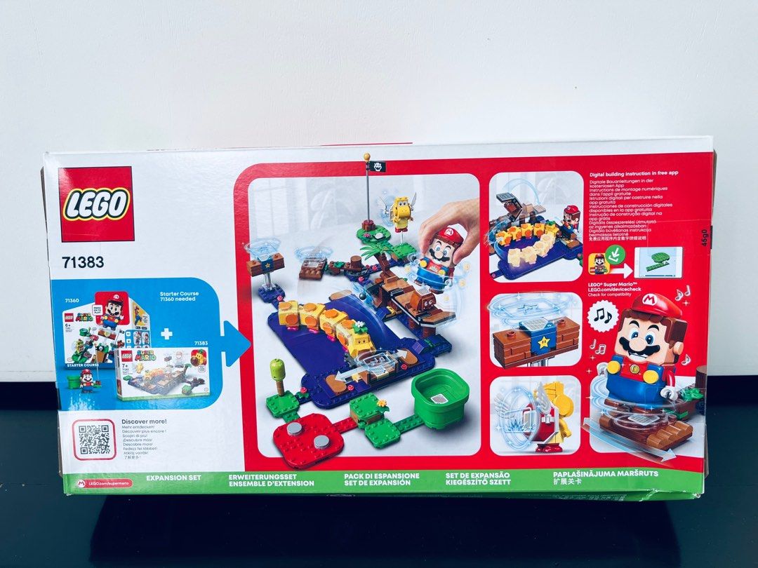 Lego super best sale mario 71383 instructions
