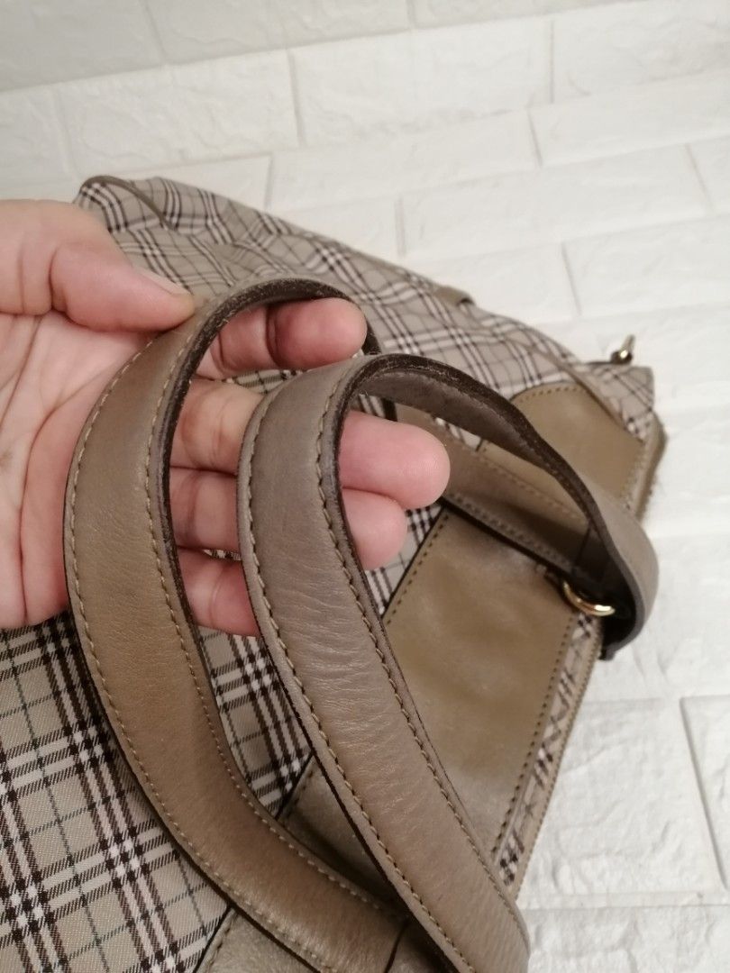Burberry of london blue label bag top