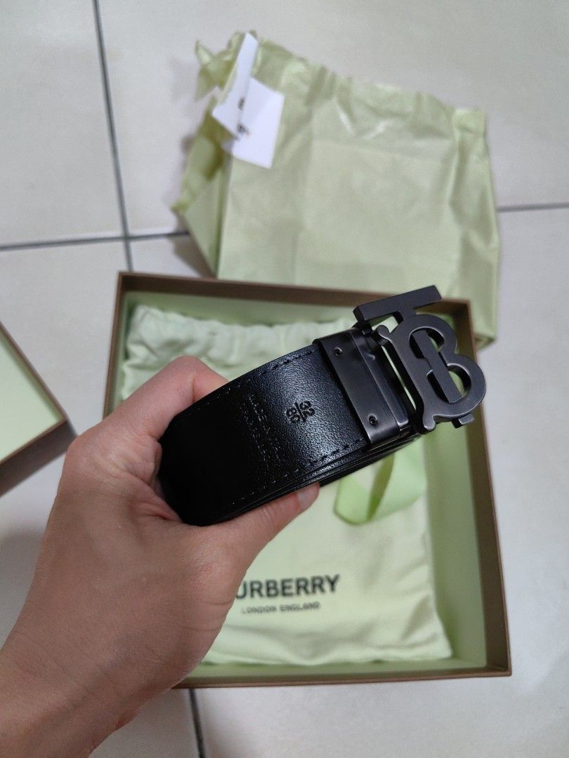 Burberry Reversible Men Belt Men s Fashion Watches Accessories