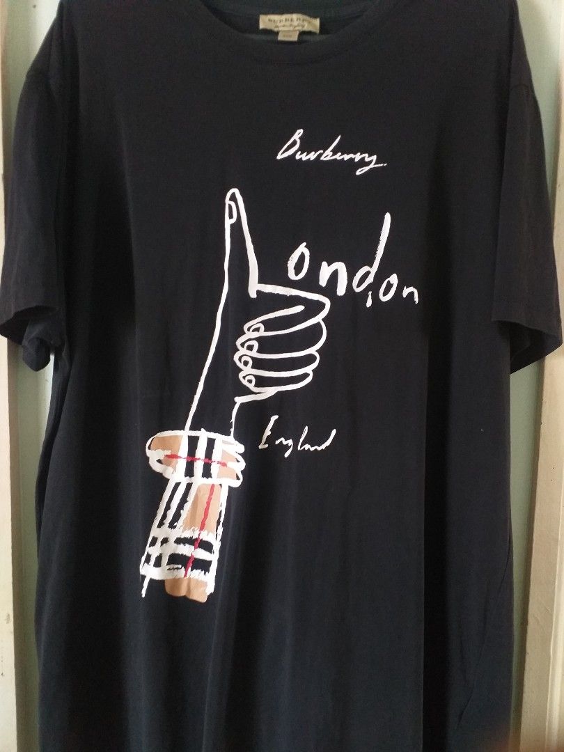 Burberry thumbs up best sale shirt