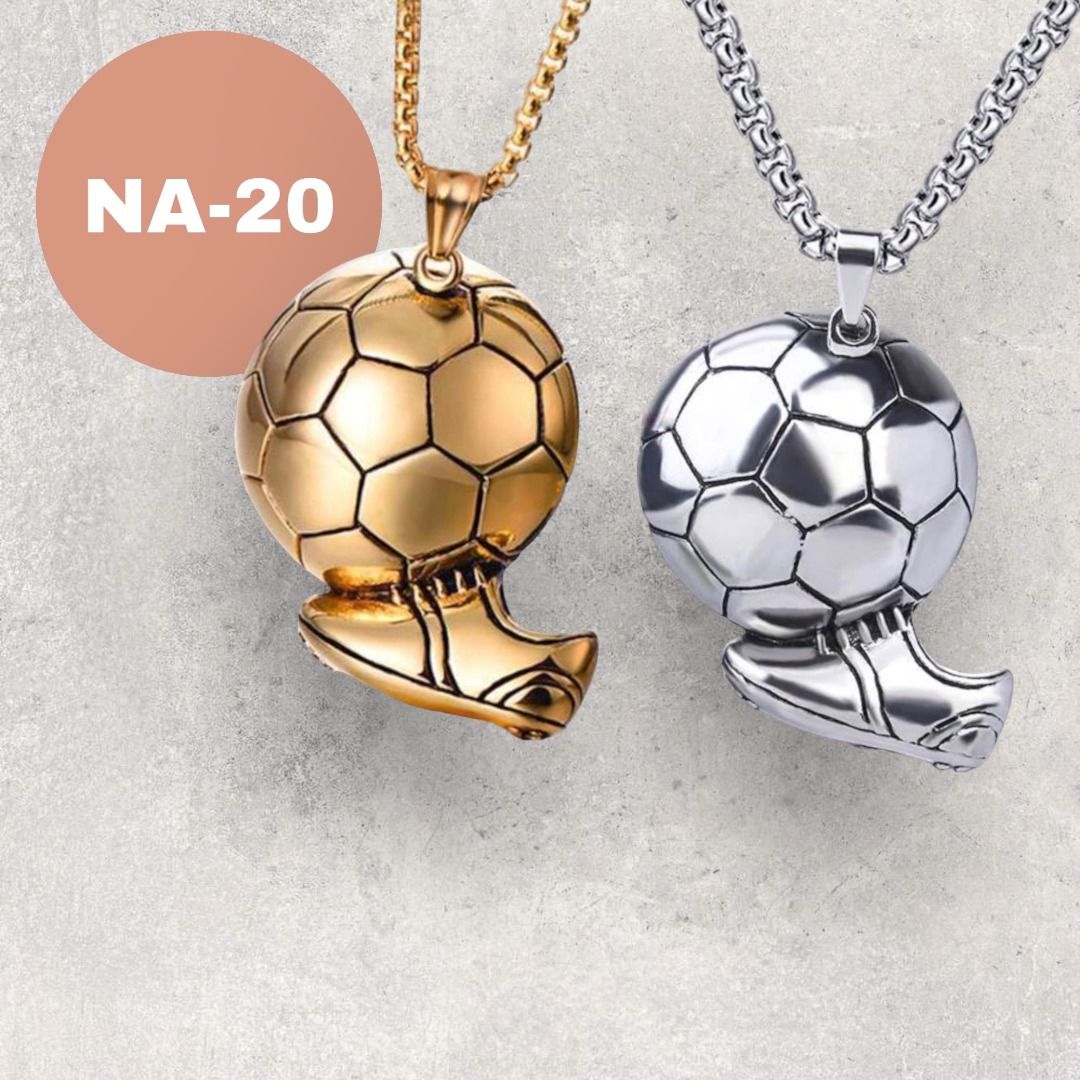 Gold chain deals with soccer ball