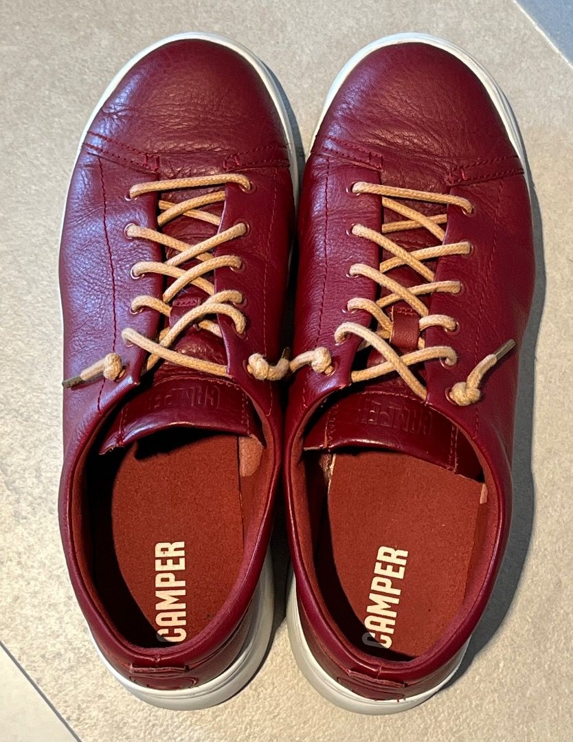 Red top shoes discount